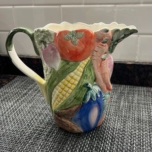 Fitz and Floyd Pitcher